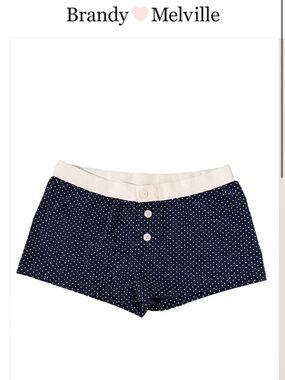 Brandy Melville Boy Short Polka Dot Underwear